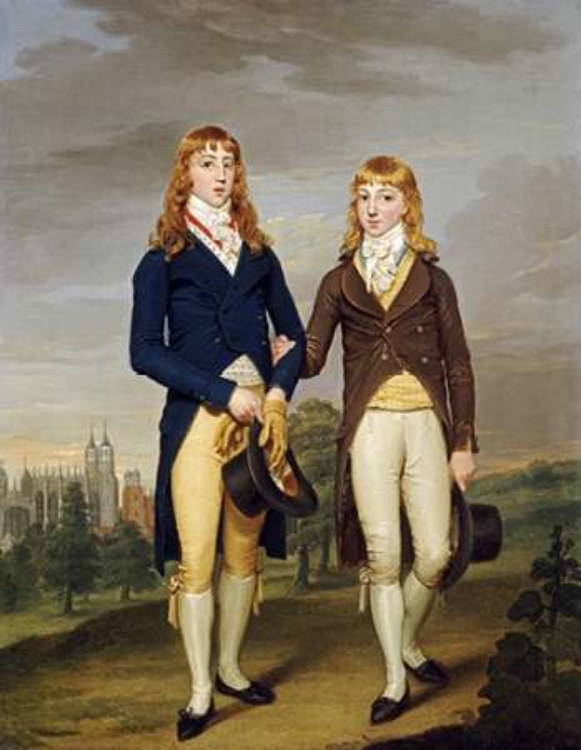 Picture of PORTRAIT OF TWO ETON SCHOOLBOYS
