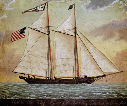 Picture of THE SCHOONER WHIG