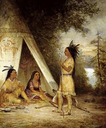 Picture of THE BETROTHAL OF HIAWATHA