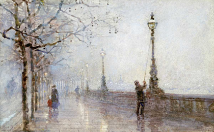 Picture of THE LAST LAMP, THAMES EMBANKMENT