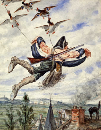Picture of ILLUSTRATIONS FOR THE ADVENTURES OF BARON MUNCHAUSEN