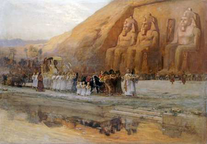 Picture of TEMPLE DABOU SIMBEL, LA FETE DU PHAROAN