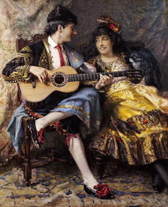 Picture of A SPANISH SINGER AND HIS LADY