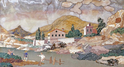 Picture of PIETRA DURA LANDSCAPE