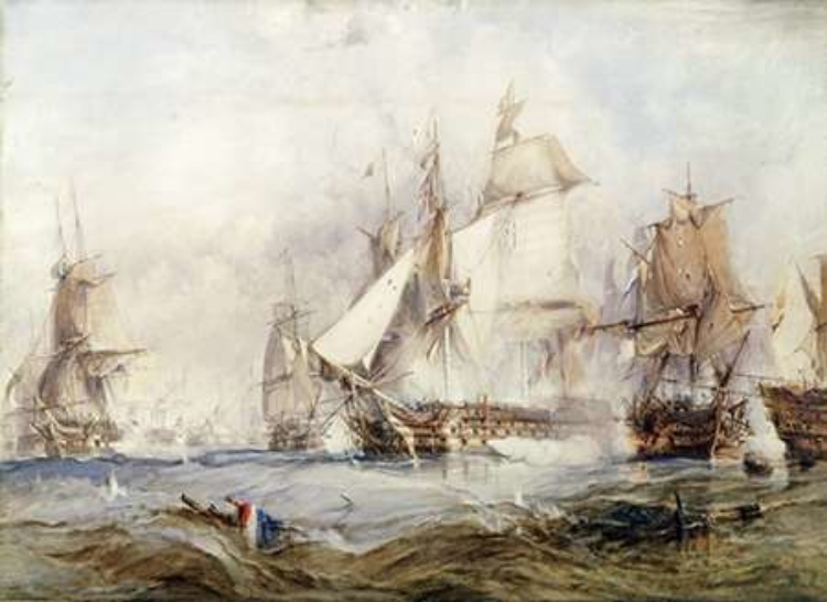 Picture of THE BATTLE OF TRAFLAGAR