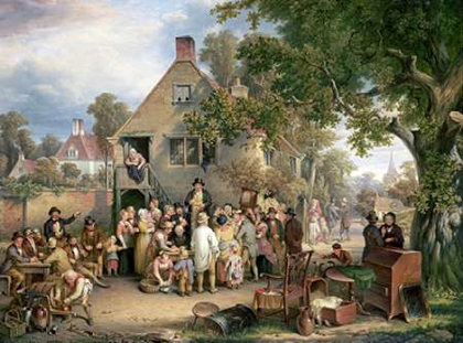 Picture of AN AUCTION IN A VILLAGE