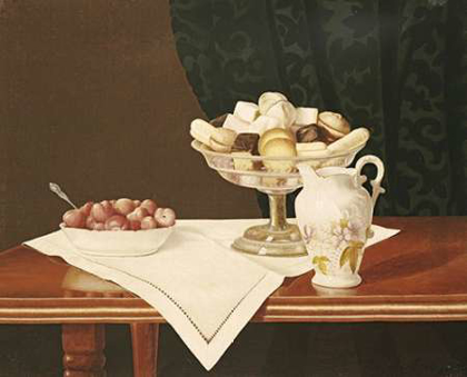 Picture of STILL LIFE WITH SWEETS AND STRAWBERRIES