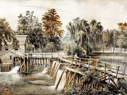 Picture of THE MILL-DAM AT SLEEPY HOLLOW