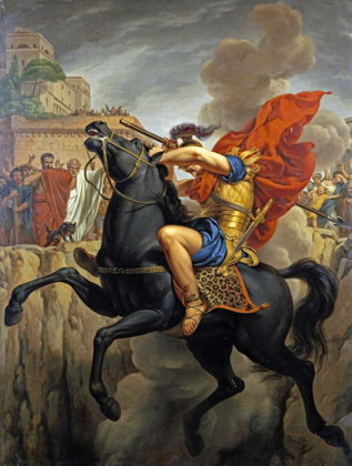Picture of THE DEATH OF MARCUS CURTIUS