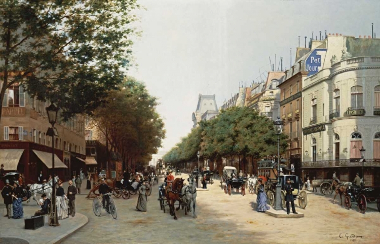 Picture of LE BOULEVARD DES ITALIENS, PARIS