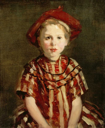 Picture of LITTLE GIRL IN RED STRIPES