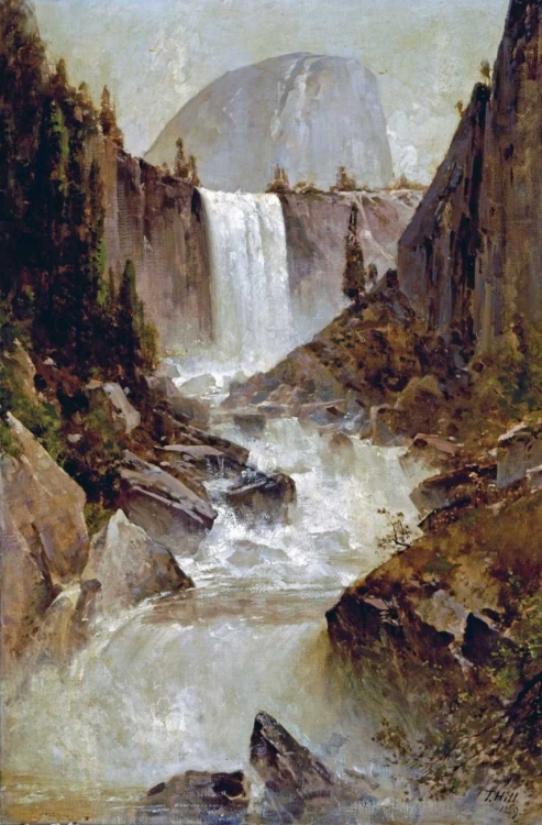 Picture of VERNAL FALLS, YOSEMITE