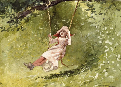 Picture of GIRL ON A SWING