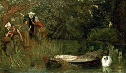 Picture of THE LADY OF SHALOTT