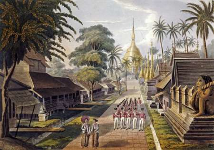 Picture of GREAT DAGON PAGODA, RANGOON, BURMA