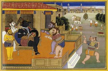 Picture of ILLUSTRATION TO THE MAHABHARATA