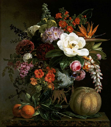 Picture of STILL LIFE IN A GREEK VASE