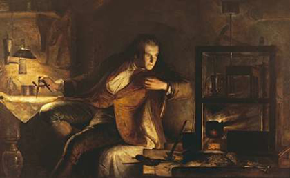 Picture of JAMES WATT WITH THE NEWCOMEN ENGINE