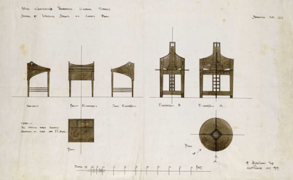 Picture of DESIGNS FOR WRITING DESKS