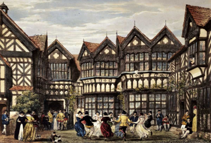 Picture of LITTLE MORETON HALL, CHESHIRE