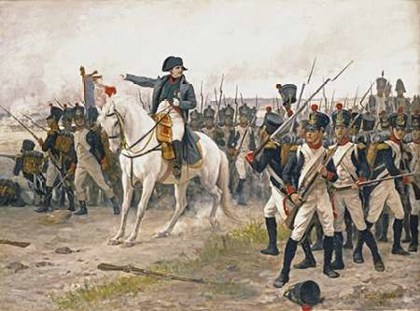 Picture of NAPOLEON AT THE BATTLE OF FRIEDLAND