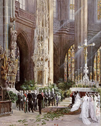 Picture of A WEDDING, JACOBI CHURCH, NUREMBERG