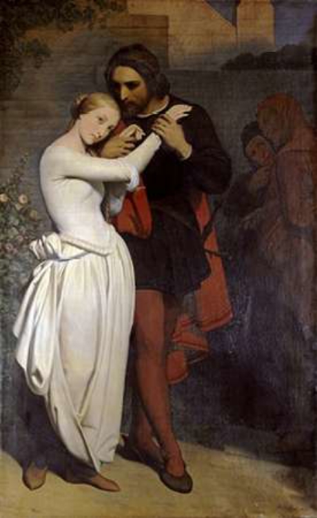 Picture of FAUST ET MARGUERITE AU JARDIN