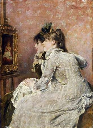 Picture of ADMIRING THE PORTRAIT