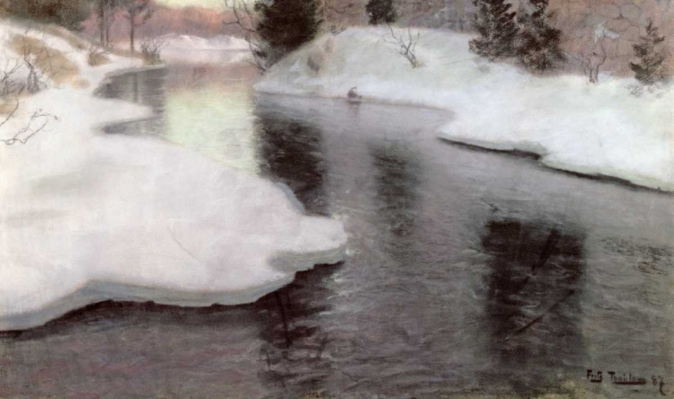 Picture of THAWING ICE: THE LYSAKER RIVER