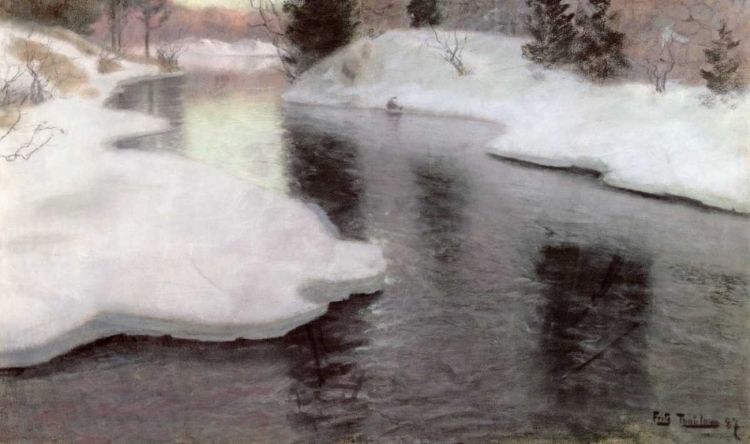 Picture of THAWING ICE: THE LYSAKER RIVER