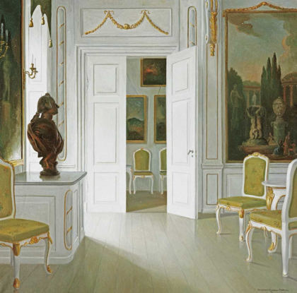Picture of AN INTERIOR OF A SALON - FREDENSBORG
