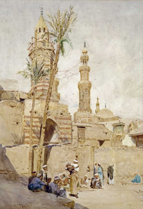 Picture of AN ARAB STREET SCENE, CAIRO