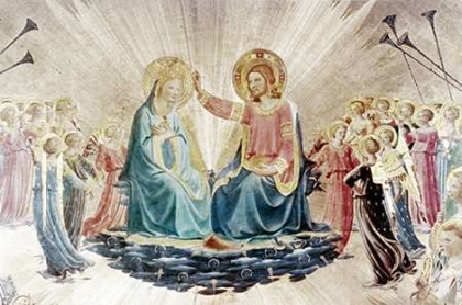 Picture of CORONATION OF THE VIRGIN - DETAIL