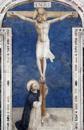Picture of CRUCIFIXCION WITH SAINT DOMINICK