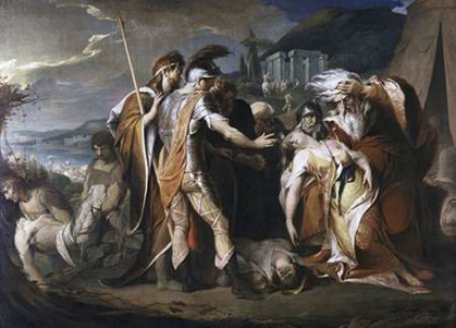 Picture of KING LEAR WEEPING OVER THE BODY OF CORDELIA