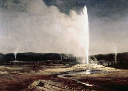 Picture of GEYSERS IN YELLOWSTONE PARK