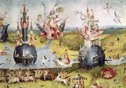 Picture of GARDEN OF EARTHLY DELIGHTS - DETAIL CENTER PANEL