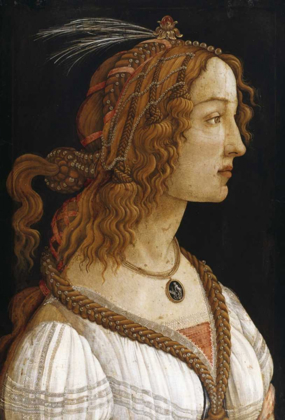 Picture of PORTRAIT OF A YOUNG WOMAN