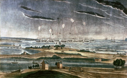 Picture of BOMBARDMENT OF FORT MCHENRY