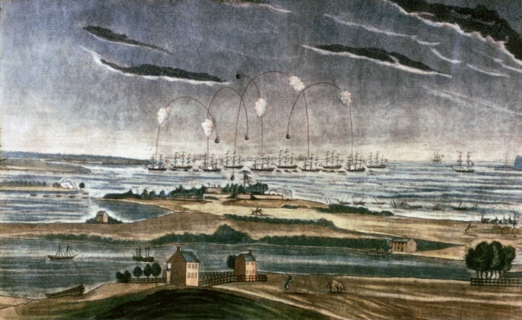 Picture of BOMBARDMENT OF FORT MCHENRY