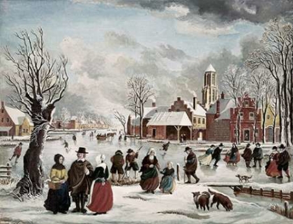 Picture of WINTER LIFE IN HOLLAND