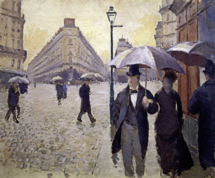 Picture of PARIS STREET--RAINY WEATHER - STUDY