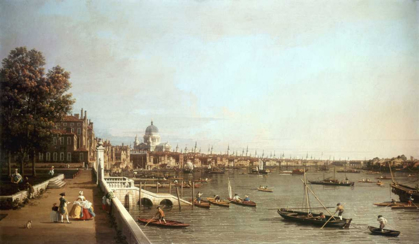Picture of LONDON FROM SOMERSET HOUSE