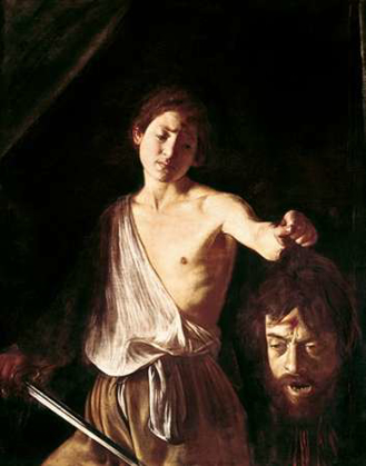 Picture of DAVID WITH THE HEAD OF GOLIATH