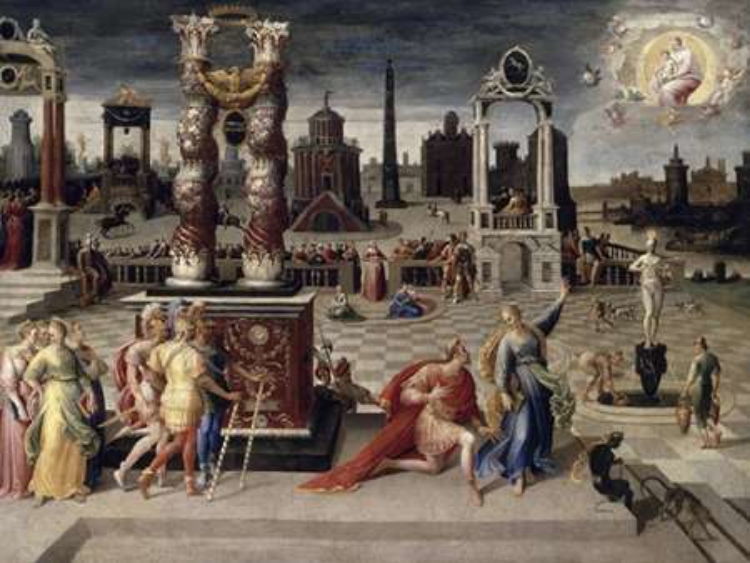 Picture of AUGUSTUS AND THE TIBURTINE SIBYL
