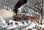 Picture of AMERICAN RAILROAD SCENE