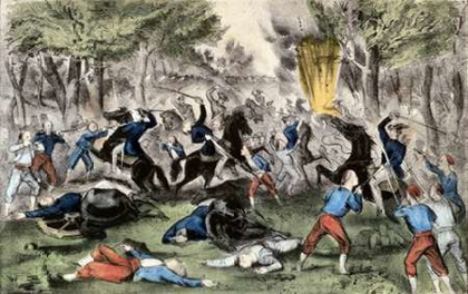 Picture of BATTLE OF BULL RUN, VA., JULY 21ST, 1861