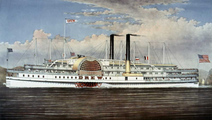 Picture of PEOPLES LINE - HUDSON RIVER, THE PALACE STEAMERS OF THE WORLD