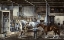 Picture of TROTTING CRACKS AT HOME A MODEL STABLE
