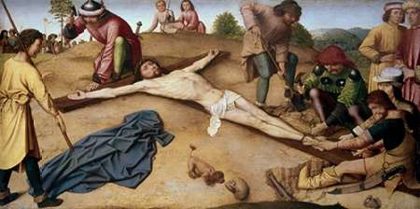 Picture of MUSEUMIST NAILED TO THE CROSS